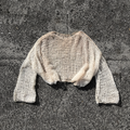 NET GRADIENT SWEATER