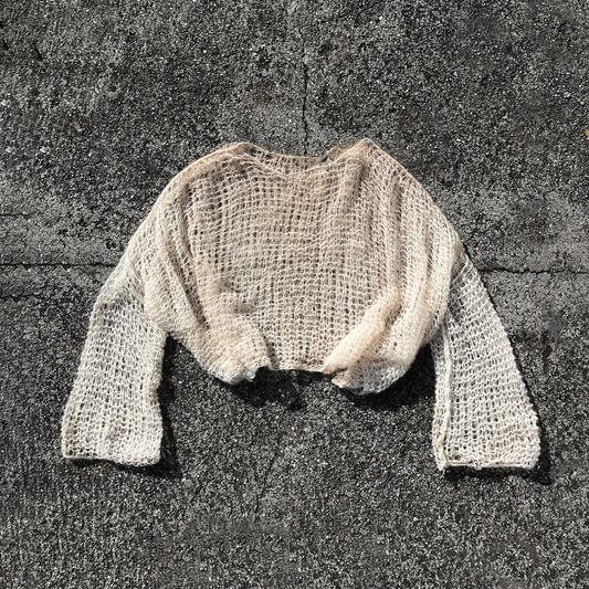 NET GRADIENT SWEATER