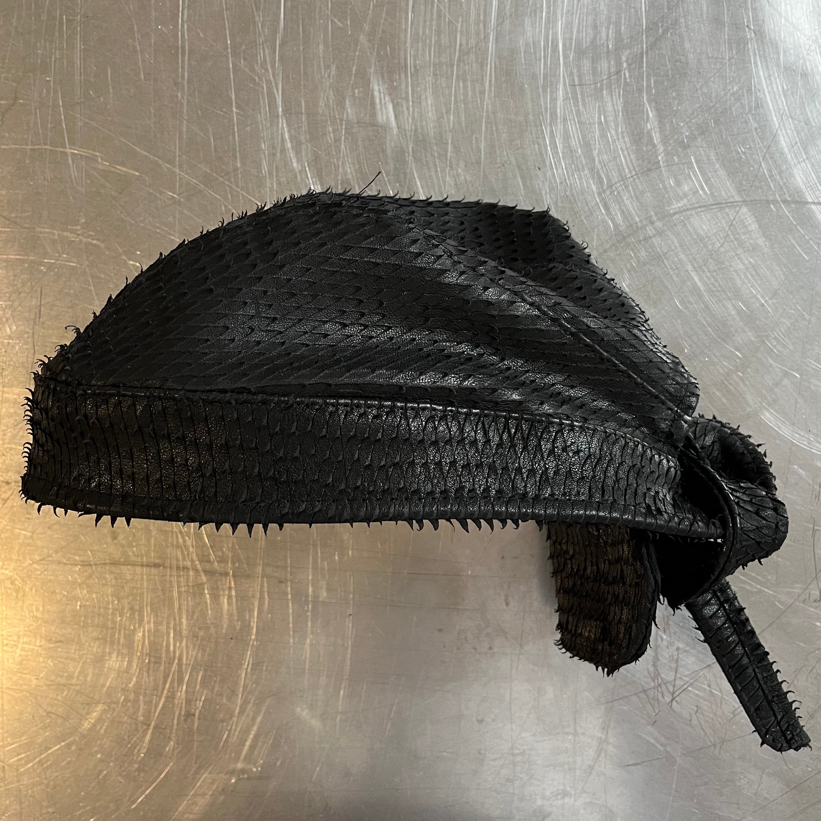 Surprise leather durag